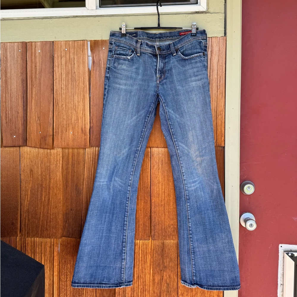 Citizens of Humanity low waist flair Jeans